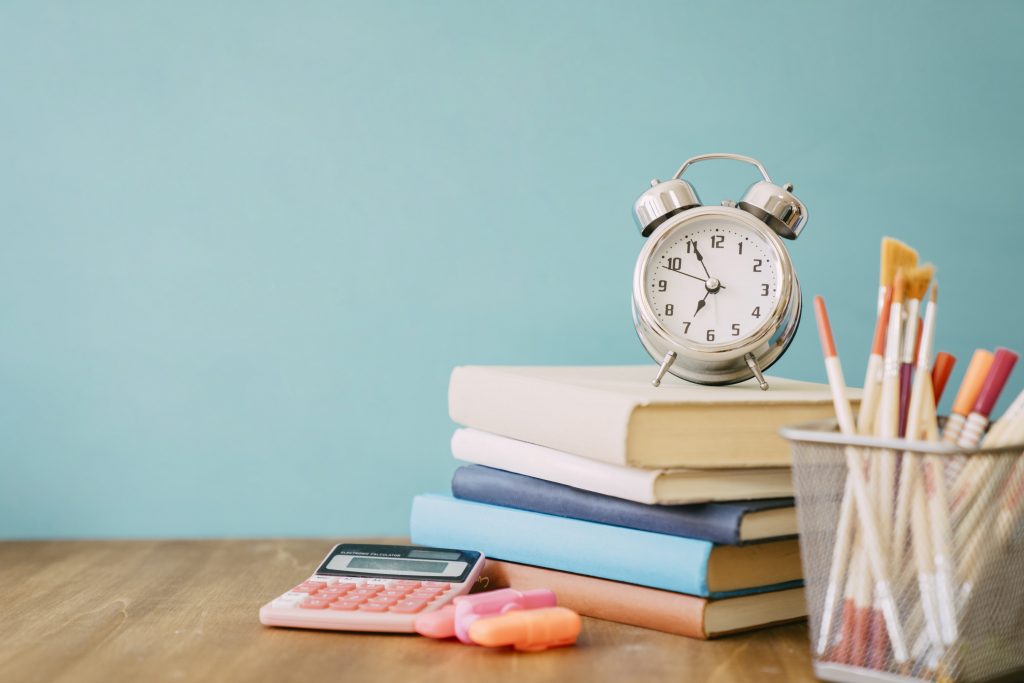  Temps d'horloge des étudiants 